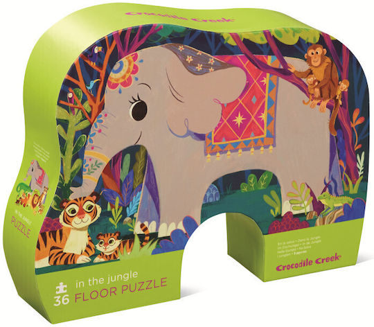 Puzzle pentru Copii In the Jungle 36buc Crocodile Creek