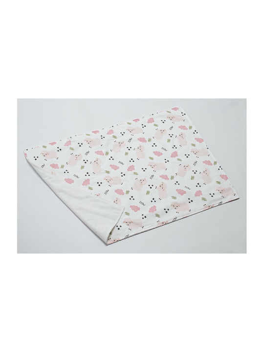 Beauty Home Waterproof Burp Cloth 4210 White 60x80cm 4210