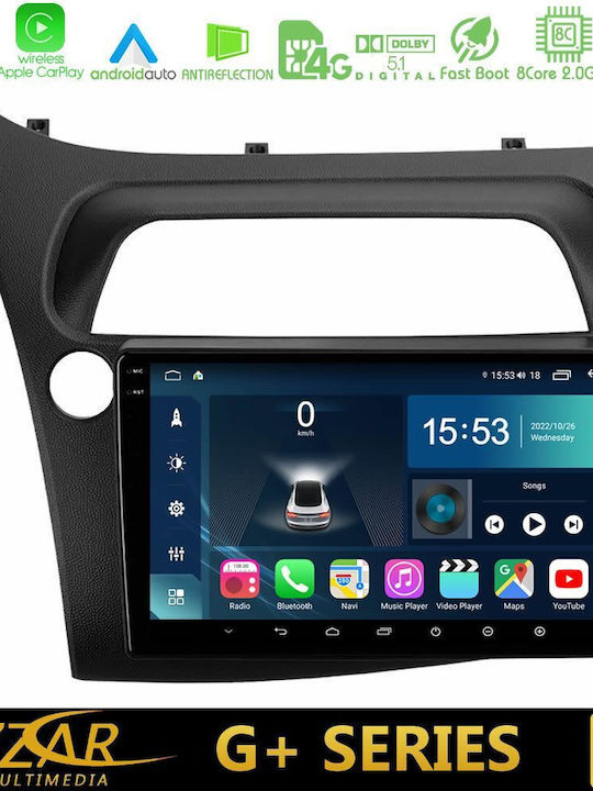 Bizzar Car-Audiosystem für Honda Bürgerlich Hyundai i10 2021-2022 (Bluetooth/USB/WiFi/GPS) mit Touchscreen 9"