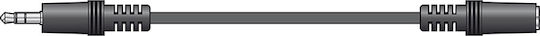 AvLink Audio Cable 3.5mm Male to 3.5mm Female Black 6m