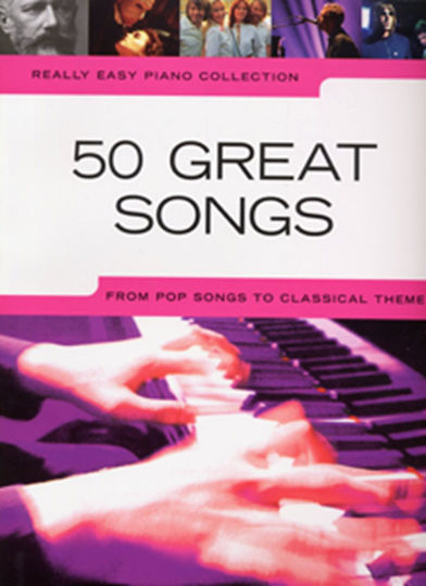 Music Sales Really Easy Piano Collection - 50 Great Songs за Пиано