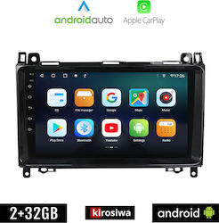 Kirosiwa Car Audio System for Mercedes-Benz A Class (W169) 2004-2012 (Bluetooth/USB/WiFi/GPS/Apple-Carplay/Android-Auto) with Touch Screen 9"
