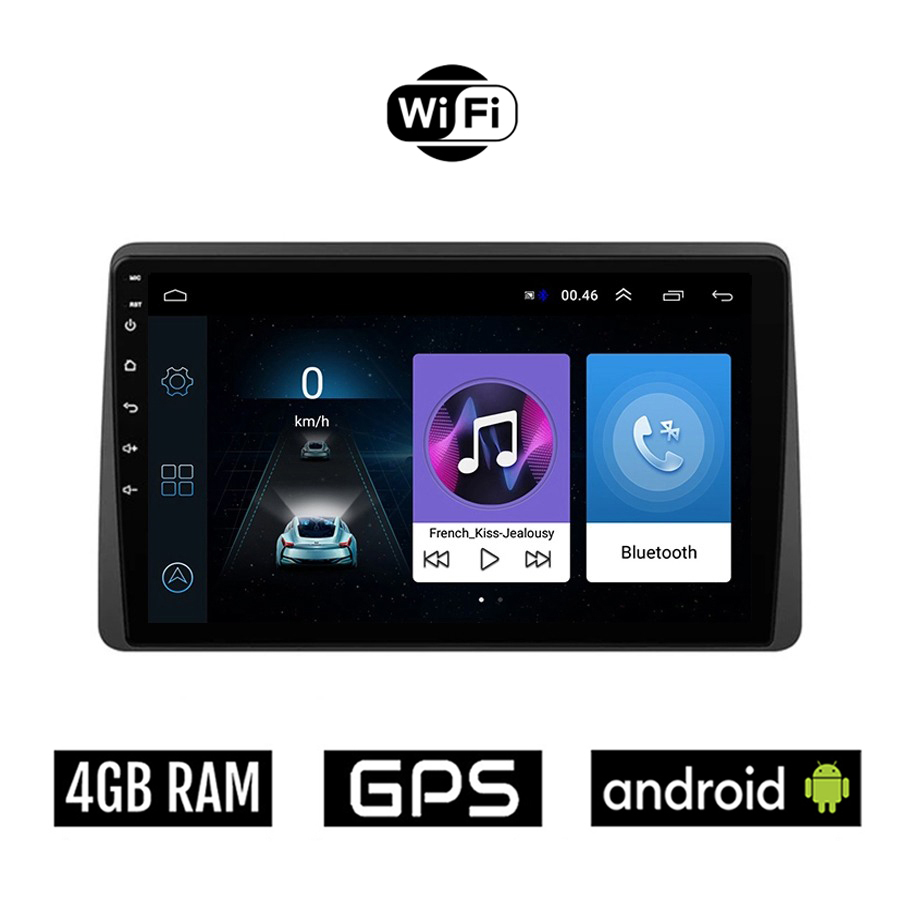 Ηχοσύστημα Αυτοκινήτου για Dacia Duster (Bluetooth/USB/AUX/GPS) GT2191 Skroutz.gr