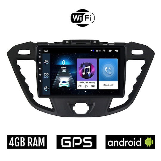 Автомобилна Аудио Система (Блутут/USB/WiFi/GPS/Apple-Carplay/Android-Auto) с Тъчскрийн 9"