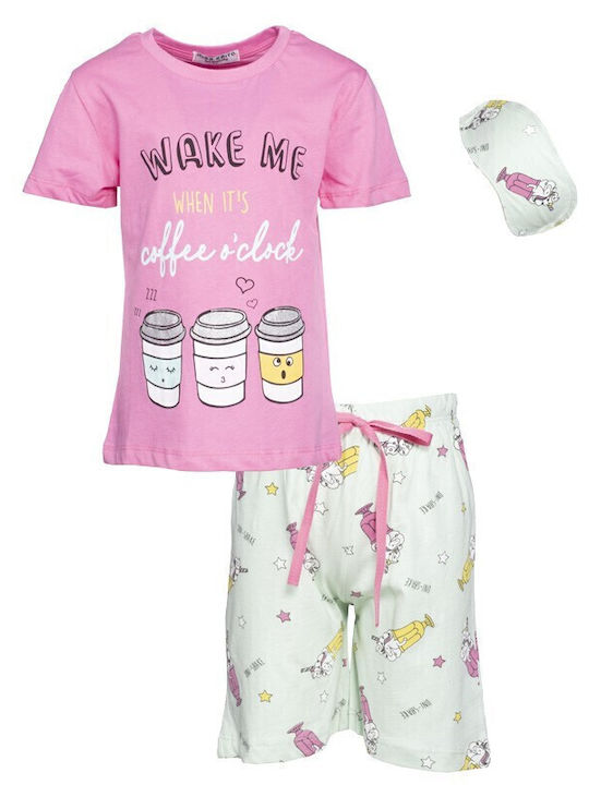 Evita Kids' Pajamas Summer Pink H-140