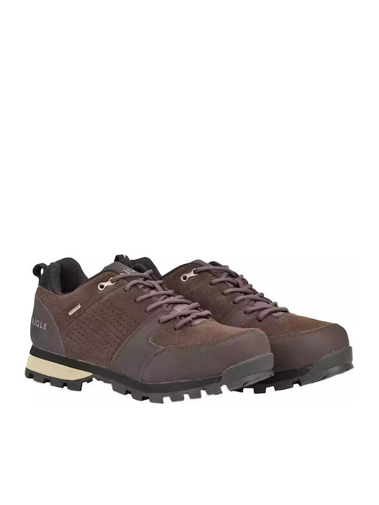 Aigle Plutno 2 MTD LT Expresso Men's Hiking Shoes Waterproof Brown