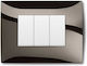 Abb Chiara Switch Frame Horizontal Placement in...