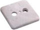 Tele TV-Antenna Socket Front in White Color SBP-1