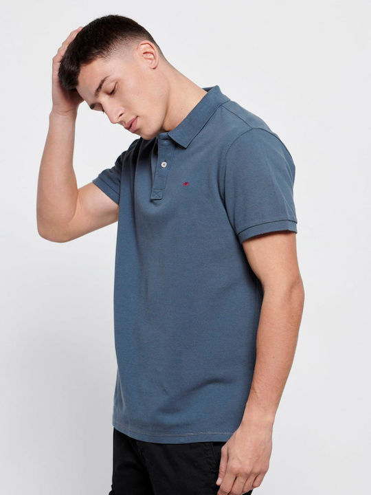 Polo T-shirt Blue Coral FBM007-001-11-BLUE-CORAL