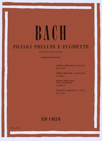 Ricordi J.S.Bach - Piccoli preludi e fughette per pianoforte für Klavier / Klavier W000427003