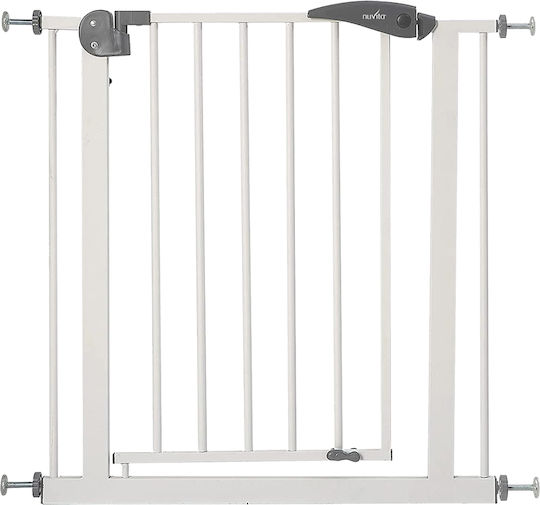 Nuvita Security Door Simple Placement made of Metal in White Color 86x86cm 1pcs