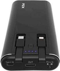 PZX V23 Power Bank 20000mAh cu Port USB-A Negru