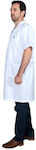 Alezi Men's Medical Dressing Gown White -XXS