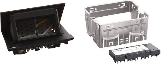 Legrand Flush Electrical Box in Black Color