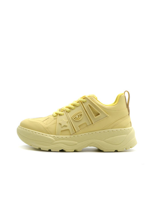 Eye Fly Adidași Chunky Galbeni Pentru Femei