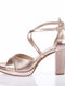 Ragazza Platform Leather Women's Sandals Champagne