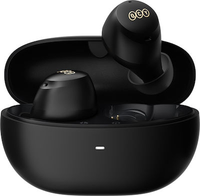 QCY HT07 In-ear Bluetooth Handsfree Headphone Sweat Resistant and Charging Case Black