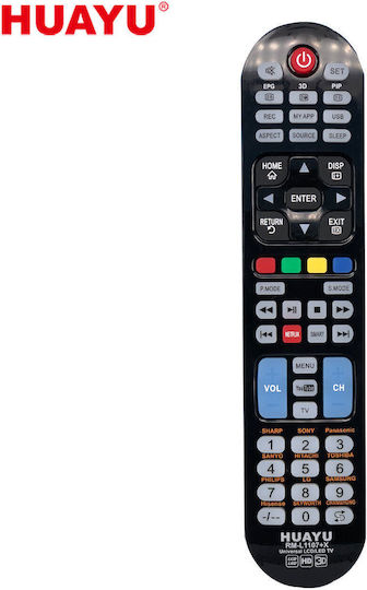 Huayu Universal Remote Control RM-L1107+X for Τηλεοράσεις