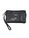 Leather Men's Bag Handbag Black