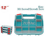 Total Tool Compartment Organiser with Removable Box Blue 30.5x23x6.5cm