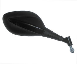 Motorcycle Mirror Black 1pc