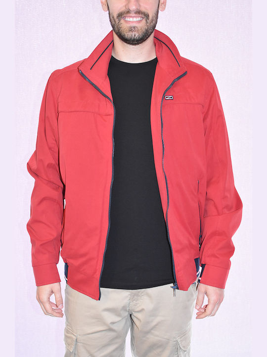 HERRENJACKE ROT NEUE FIRMA 1456