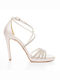 Ellen Platform Women's Sandals with Strass Pearl