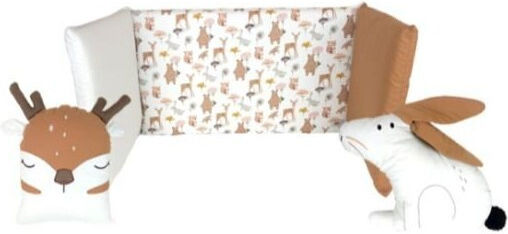 Baby Star Forest Friens Gitterbettumrandungen Innen 40x200cm