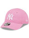 New Era Παιδικό Καπέλο Jockey Υφασμάτινο JR INF LGE ESS Ροζ