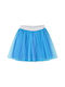 Energiers Kids Tulle Tutu Skirt Solid Turquoise