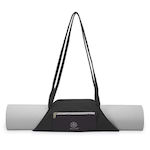 Gaiam On-The-Go Yoga Mat Carrier - Bag with straps for carrying a mat - Granite Storm