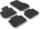 Lampa Car Mats Rubber Bmw X1 U11 08/2022+ Automatic Black Colour With Fasteners 4 Pieces
