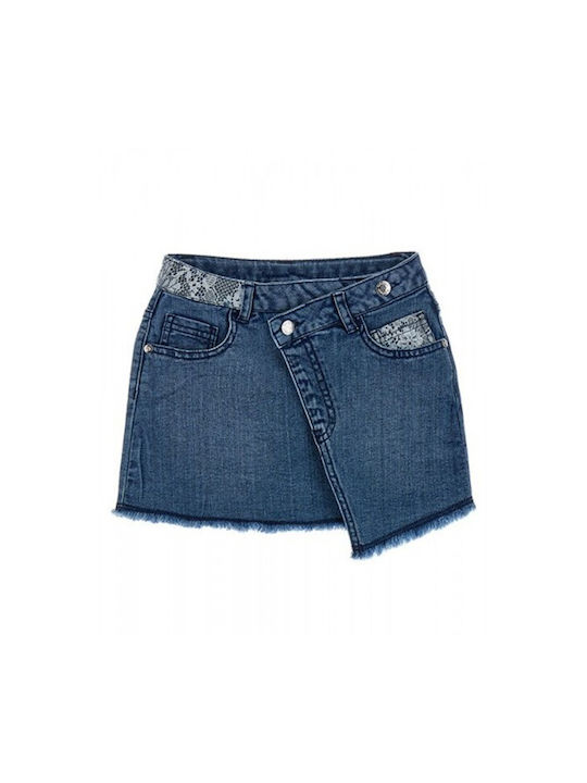 Original Marines Kids Denim Skirt Solid Blue 0