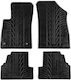 Lampa Set of Front and Rear Mats 4pcs for Opel Mokka Chevrolet Trax 2012-2019 Black