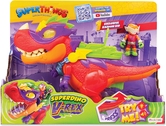 AS Superthings Dino Villian Rex SuperZings για 3+ Ετών