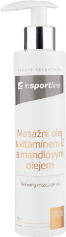 inSPORTline Mandelöl für Massage Entspannend 200ml