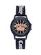 Juicy Couture Uhr mit Marineblau Kautschukarmband