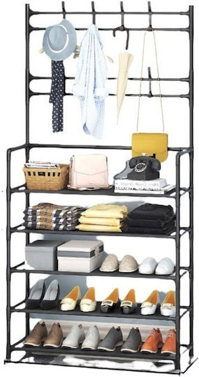 YH6605 Eingangsmöbel mit Garderobe & Schuhschrank 80x29.5x171cm