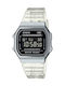 Casio Watch Automatic with Rubber Strap Transparent