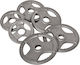 HomCom Set Discuri De Tip Olimpic 6buc Greutate Totală 35kg Φ50mm cu Mânere