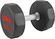 Amila Rubber Decagon Dumbbell 1 x 25kg