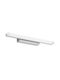 Vivalux Dafne Modern Lamp Wall with Integrated LED and Natural White Light Silver 50x7.5x5cm