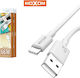 Moxom MX-CB112 USB 2.0 Cable USB-C Male - USB-A 66W PD White 1m