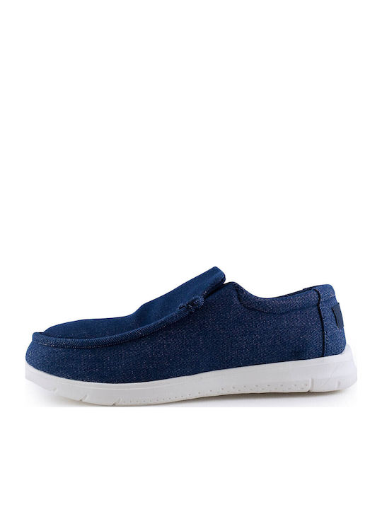 Love4shoes 224753 Ανδρικά Μοκασίνια Μπλε