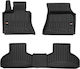 Frogum Set of Front and Rear Mats 3pcs for BMW X5 (F15-F85) Black