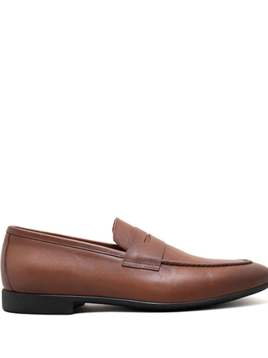 Sider Collection Men's Leather Loafers Tabac Brown