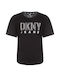 DKNY Women's T-shirt Black