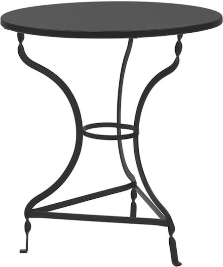 Masă Cafe Noah 70x70x72buc Negru Masă Cafe Noah 70x70x72buc Negru