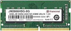 Transcend 8GB DDR4 RAM cu Viteză 2666 pentru Laptop
