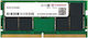 Transcend DDR5 με Module 1x8GB και Ταχύτητα 4800 για Laptop